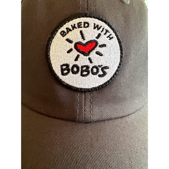 Bobo's "Baked With Love" Black Adjustable Baseball Cap - Picture 2 of 6